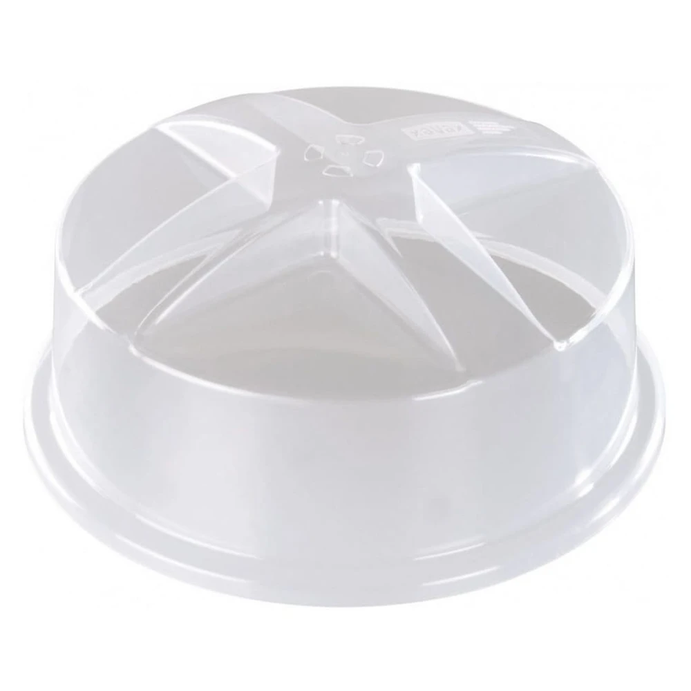 Xavax Mikrowellenhaube M-Capo, 26 cm, robuster Kunststoff, Spritzschutz